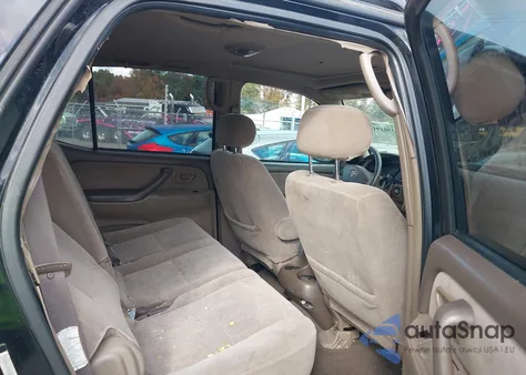 2003 Toyota Sequoia Sr5 V8 z USA, uszkodzony, nr VIN 5TDBT44A23S166418